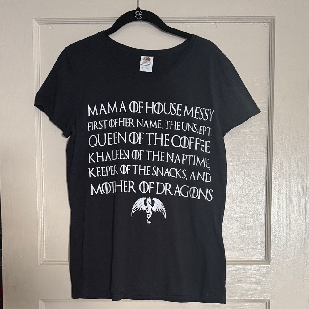 House of Dragon Black Graphic Tee